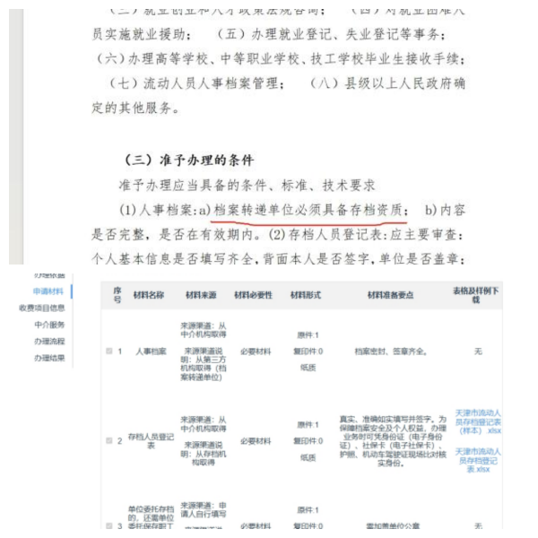 天津市人才档案管理中心要转接单吗，人事档案在手里咋办