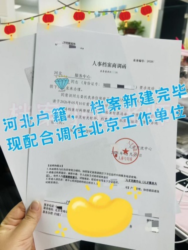 重新办理个人档案案例 重新办理个人档案案例