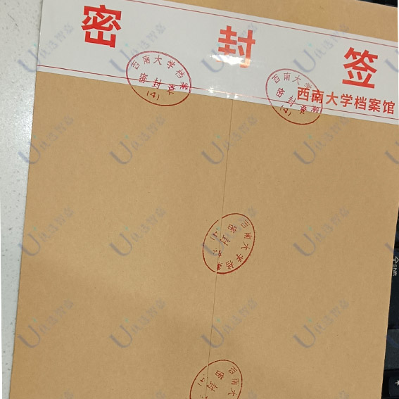 学籍档案袋封口密封章